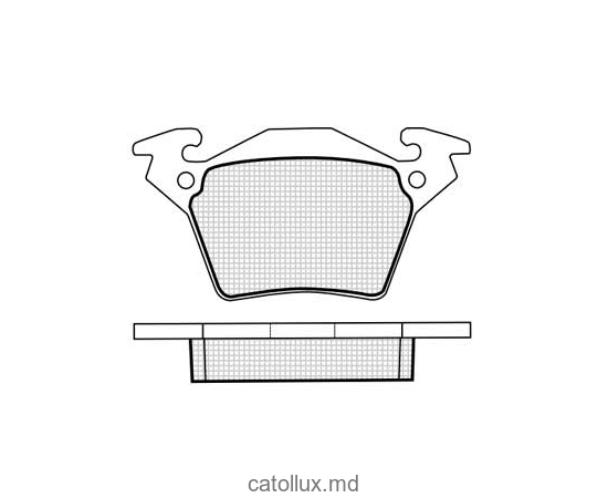 Placute frana DBS2330 SP302 T1169 Mercedes V-Class, Vito spate. 