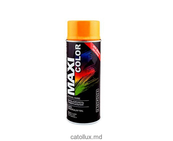 Аэрозольная краска Maxi Color MX1028 RAL1028 Темно желтый 400ml 