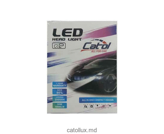 Автомобильная лампа Catol Q2 LED KIT HB3 9005 5000 LM2 