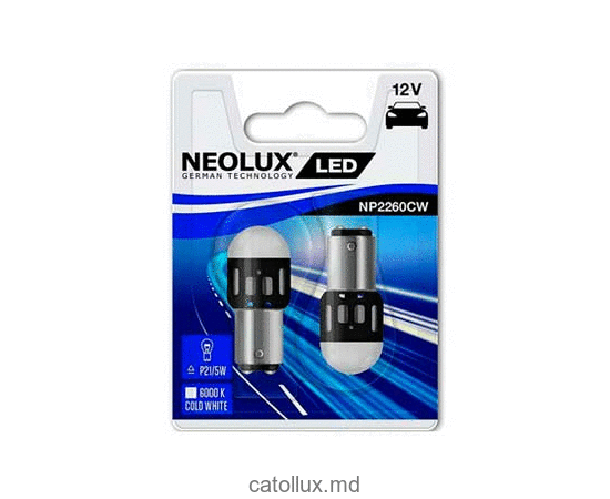 Лампа светодиодная Neolux NP2260CW-02B P21/5W LED 