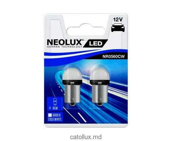Автолампа NeoLux светодиодная R5W LED C NR0560CW-02B 