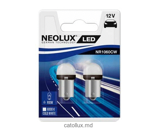 Автомобильная лампа Neolux NR1060CW-02B R10W LED 