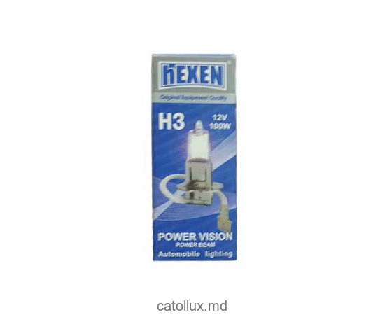 Лампочки автомобильные Hexen 2312PV H3 12V100W,POWER VISION 41835 