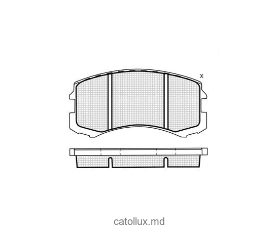Placute frana DBS3068 Е1671 T1671 Mitsubishi Lancer 03  F 