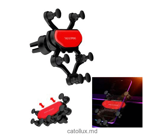 AC128B 1 PCE 1 black Suport pentru telefon 