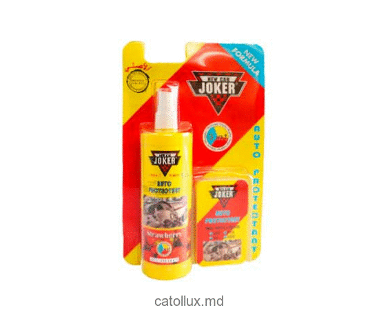 Полироль Jоker Strawberry с губкой (молочко)  250мл 