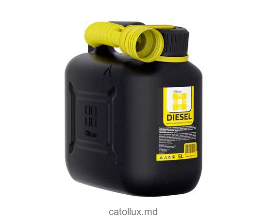 Канистра Дизель  ГСМ Oktan Черный 5л 