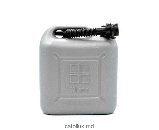 Канистра Классик ГСМ Oktan  серая 10л 