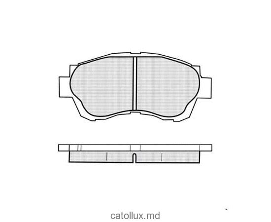 Placute frana DBS3045 SP209 T3053 