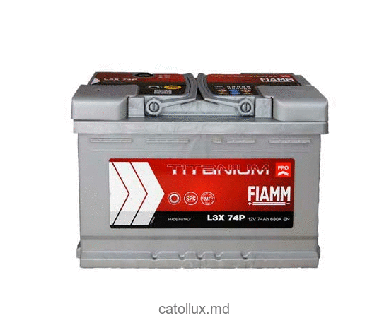 Baterie auto Fiamm Titanium L3 74 Ah P+ 