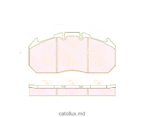 Placute frana DBS8025* (GDB5093) (WVA29171) 