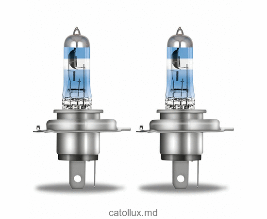 Комплект галогенных ламп Osram 64193 NB200 +200% H4 12V 60/55W  Комплект галогенных ламп Osram 64193 NB200 +200% H4 12V 60/55W