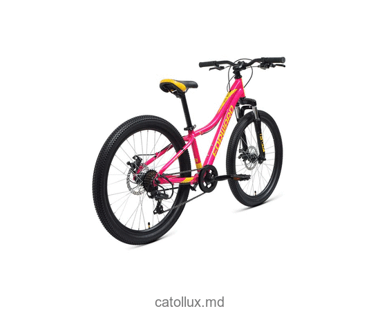 Городской велосипед FORWARD JADE 24 2.0 disc (24" 7 ск. Рост 12") 2020-2021, розовый/золотой  Городской велосипед FORWARD JADE 24 2.0 disc (24" 7 ск. Рост 12") 2020-2021, розовый/золотой