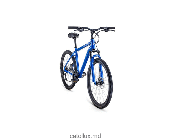Bicicleta de munte FORWARD HARDI 26 2.0 disc (26 "21 sk. Înălțimea 17") 2020-2021, albastru / bej 