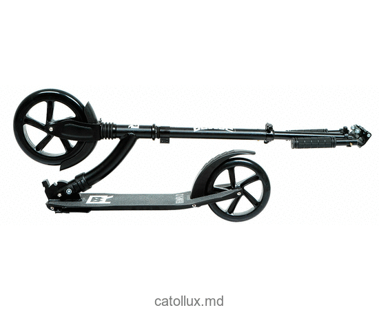 Самокат складной RRAMPA C1 (230/200) 2020-2021, черный  Самокат складной RRAMPA C1 (230/200) 2020-2021, черный