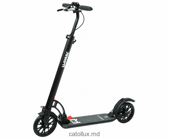 Самокат складной RRAMPA C2D (200) 2020-2021, черный 