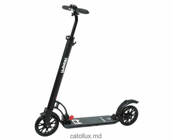 Самокат складной RRAMPA C2 (200) 2020-2021, черный 