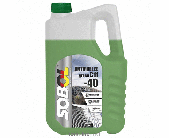 Антифриз -40 G-11 зеленый 5л Sobol 
