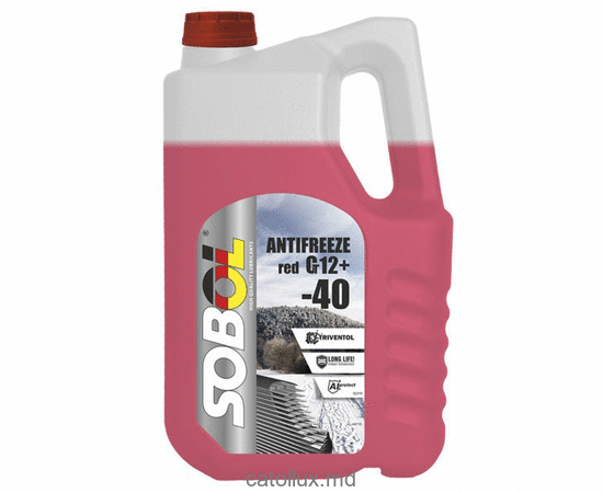 Антифриз -40 G-12+ красный 5л Sobol 