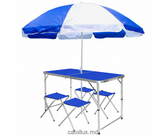 Umbrelă de picnic cu suport (înălțime 1,8 m, D-2 m) NC-18-UB001 
