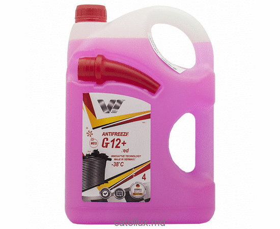 VP Антифриз А-38 G-12+ красный 4л Vehicle Power (с носиком-лейкой) 