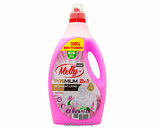 Detergent lichid pentru rufe Melly Premium Elegance 2 in 1 2L 