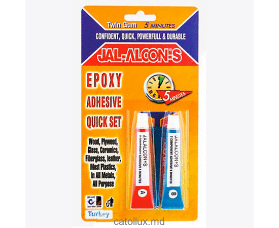 M-2110 Клей эпоксидный 5 минут JAL-ALCON-S  2x10 ml (Туб-Blister) 20 ml                               