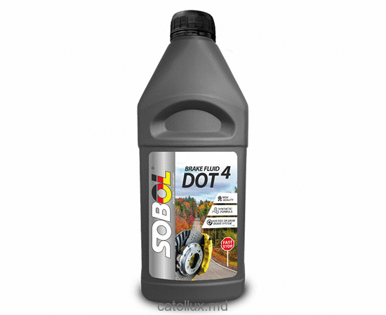 Тормозная жидкость DOT-4 Sobol 910 гр 