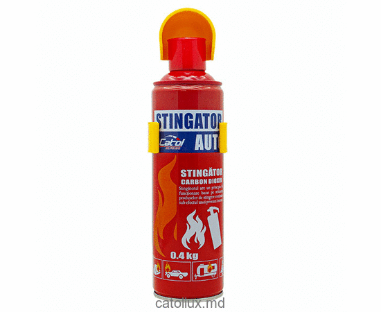 Stingător 0,4 kg (500ml) pentru auto 
