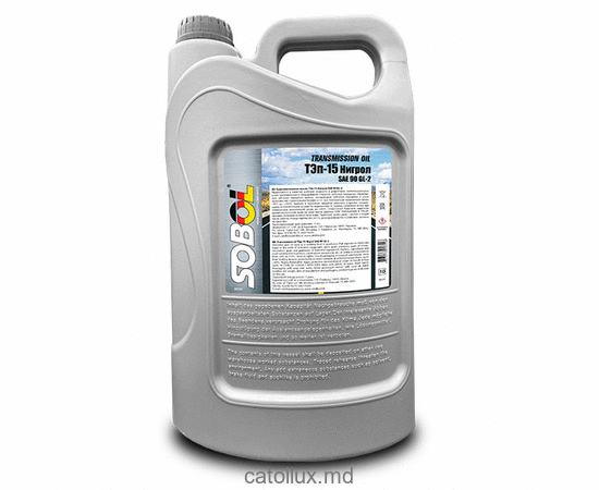 Трансмиссионное масло SOBOL Тэп-15 Нигрол SAE 90 10л 