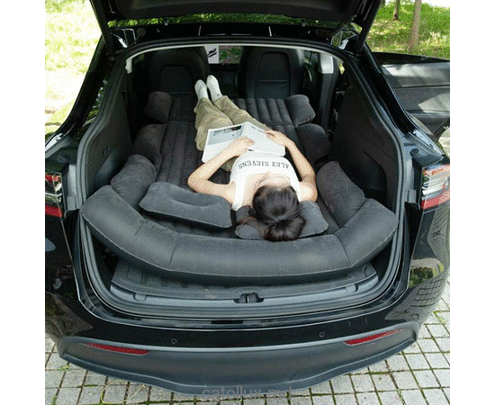 Saltea gonflabilă pentru mașini cu pompă electrică (188x126x20)  Saltea gonflabilă pentru mașini cu pompă electrică (188x126x20)