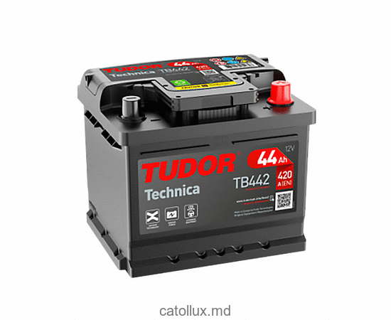 АКБ TUDOR TB442 LB1  44A P+ (420Ah) 207/175/175 