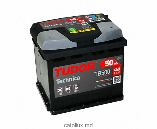 Baterie TUDOR TB500 L01  50A P+ (450Ah) 207/175/190 