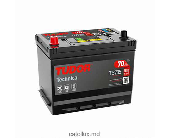 АКБ TUDOR TB705 D26 Japan  70A L+ (540Ah) 270/173/222 
