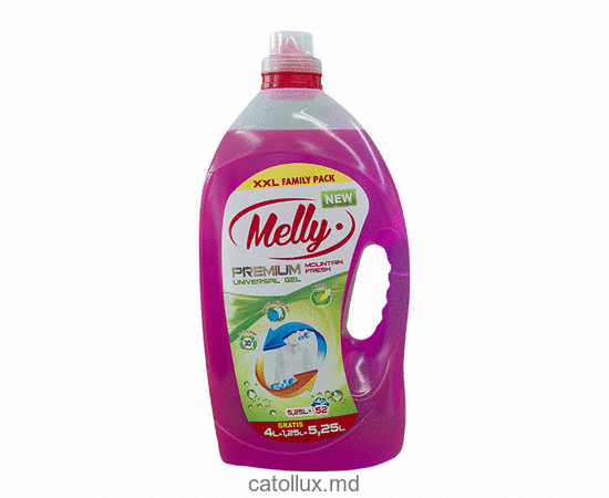 Порошок жидкий для стирки  ''Melly'' ROZ TRANSPARENT  5.250л 