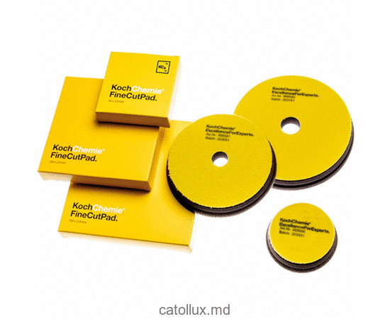 Benzi din poliuretani flexibili 999614 Fine Cut Pad (galben) 45x23mm 5-pack 