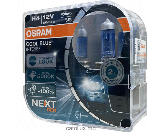 Галогенная лампа Osram 64193 CBN 60/55W 12V P43T H4 