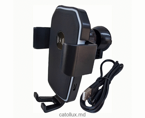 K81B Suport auto cu incarcator wireless. Senzor Inteligent  K81B Suport auto cu incarcator wireless. Senzor Inteligent