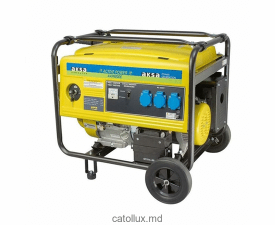 Бензиновый генератор AKSA AAP8000E (6 - 6,5 KW 50Hz 220V)  Бензиновый генератор AKSA AAP8000E (6 - 6,5 KW 50Hz 220V)