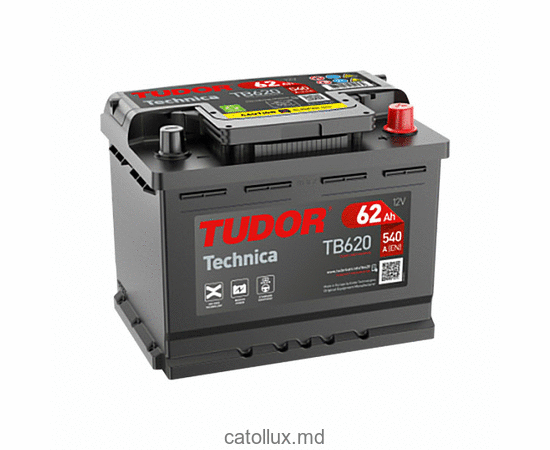 АКБ TUDOR TB620 L02  62A P+ (540Ah) 242/175/190  АКБ TUDOR TB620 L02  62A P+ (540Ah) 242/175/190