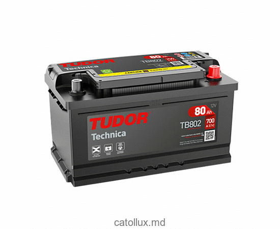 АКБ TUDOR TB802 LB4  80A P+ (700Ah) 315/175/175 