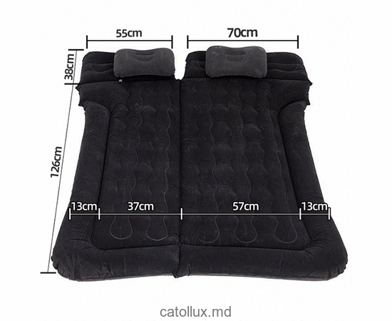 Saltea gonflabilă pentru mașini cu pompă electrică (164x125x20)  Saltea gonflabilă pentru mașini cu pompă electrică (164x125x20)