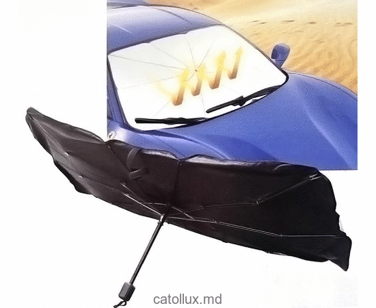 Parasolar pe parbriz cu două straturi și suport LX-A094 140*79 