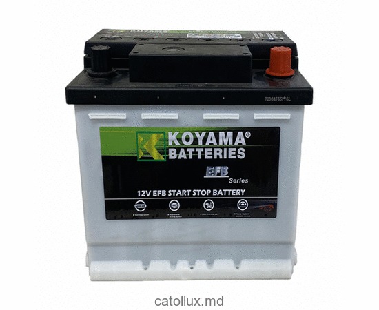 Baterie KOYAMA EFB  50 P+ (540Ah) 206/174/190 