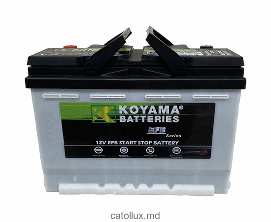 Baterie KOYAMA EFB  75 P+ (700Ah)  278/175/190 