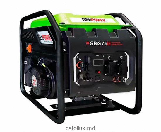 Generator de benzină GENPOWER GBG75IE  6,3 - 7,5 KW 3000 об/мин - 50Hz 230V  Generator de benzină GENPOWER GBG75IE  6,3 - 7,5 KW 3000 об/мин - 50Hz 230V