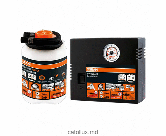 Compresor cu etanșant pentru anvelope OSRAM TYRESeal KIT OTSK4 