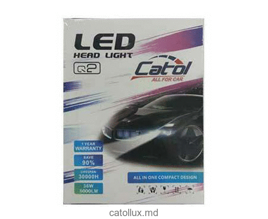 Bec auto Catol Q2 LED KIT HB4 9006 4500-5000 LM2 