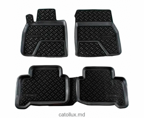 60711 Honda Civic 4D (2011-) covoraș de cauciuc auto pentru interior cu suport pentru călcâi 