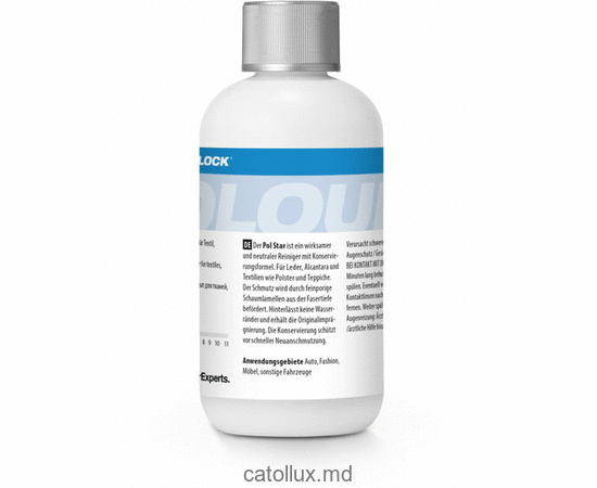 619-250ML Pol Star 250ml Очиститель кожи,алькантары и текстильных изделий 